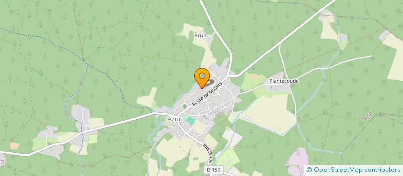 localisation de l'entreprise MADAME LAURENCE GAILLARD  AZUR