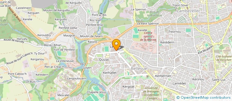localisation de l'entreprise MADAME LAURENCE GALLAIS à BREST
