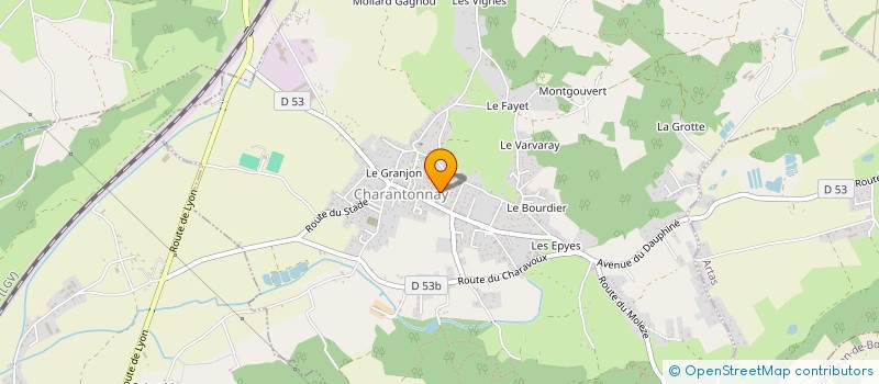 localisation de l'entreprise MADAME LAURENCE GALLIEN  CHARANTONNAY