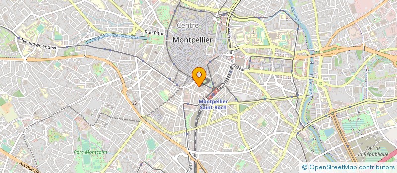 localisation de l'entreprise MADAME LAURENCE GANDOLPHE à MONTPELLIER