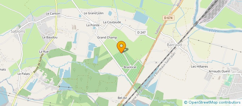 localisation de l'entreprise MADAME LAURENCE GARCIA LORCA  SABLONS