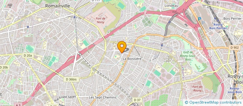 localisation de l'entreprise MADAME LAURENCE GARNIER à MONTREUIL