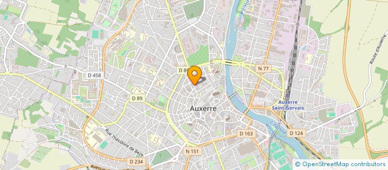 localisation de l'entreprise MADAME LAURENCE GARREAU à AUXERRE