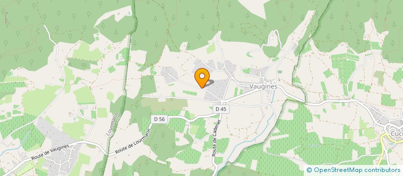 localisation de l'entreprise MADAME LAURENCE GAULTIER DE LA FERRIERE  VAUGINES