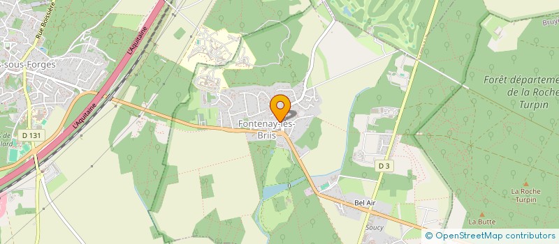 localisation de l'entreprise MADAME LAURENCE GAUTIER  FONTENAY-LES-BRIIS