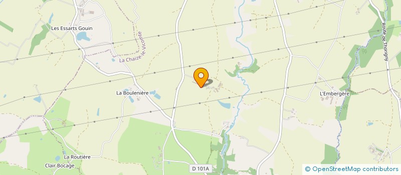 localisation de l'entreprise MADAME LAURENCE GAUTREAU  LA CHAIZE-LE-VICOMTE