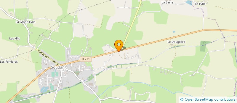 localisation de l'entreprise MADAME LAURENCE GAUTRON à SOUDAN