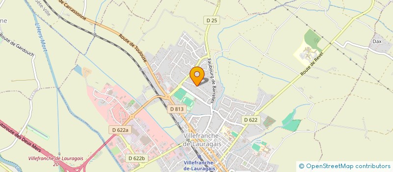 localisation de l'entreprise MADAME LAURENCE GAZEAU  VILLEFRANCHE-DE-LAURAGAIS