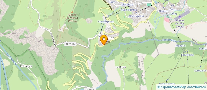 localisation de l'entreprise MADAME LAURENCE GERARD  HUEZ