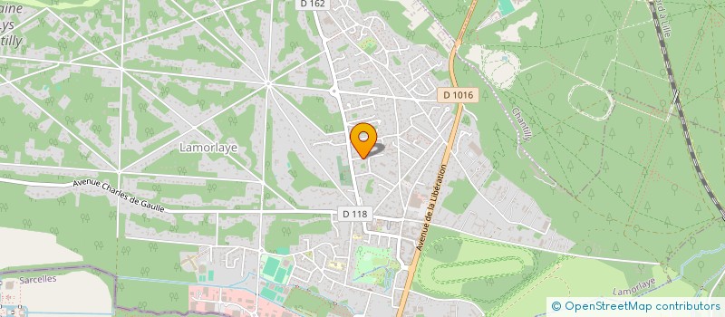 localisation de l'entreprise MADAME LAURENCE GERMAIN  LAMORLAYE