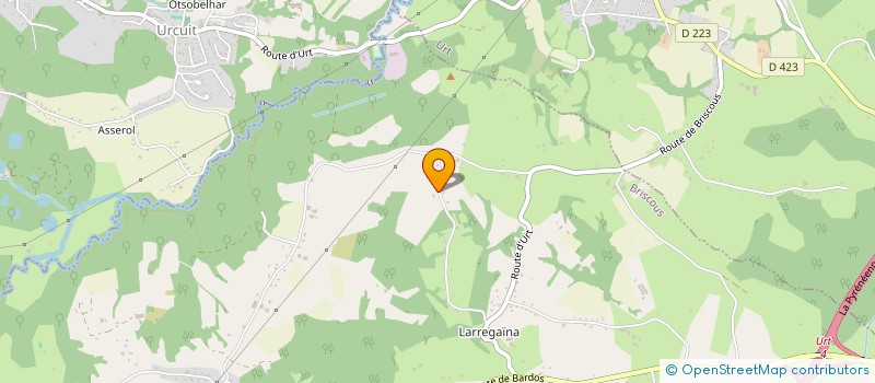 localisation de l'entreprise MADAME LAURENCE GERVON  BRISCOUS