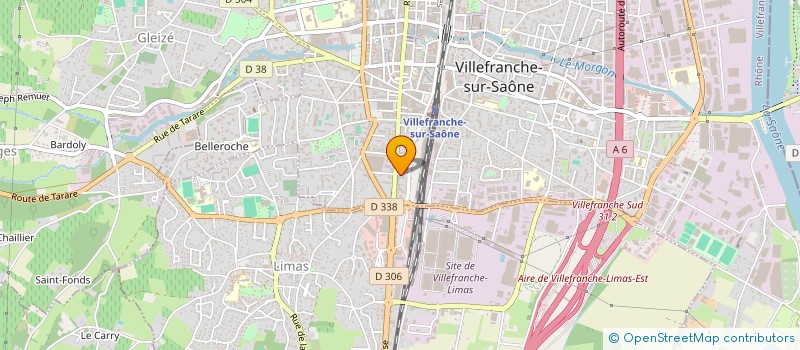 localisation de l'entreprise MADAME LAURENCE GIORDANO  VILLEFRANCHE-SUR-SAONE