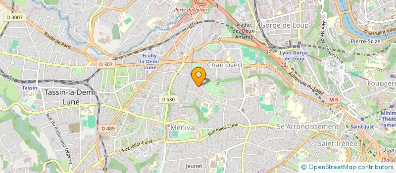 localisation de l'entreprise MADAME LAURENCE GIRAND-MARZIO  LYON