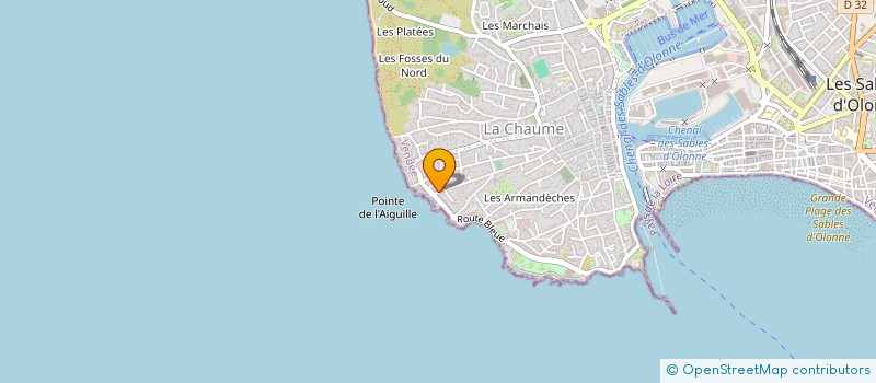 localisation de l'entreprise MADAME LAURENCE GIRARDEAU à LES SABLES D'OLONNE