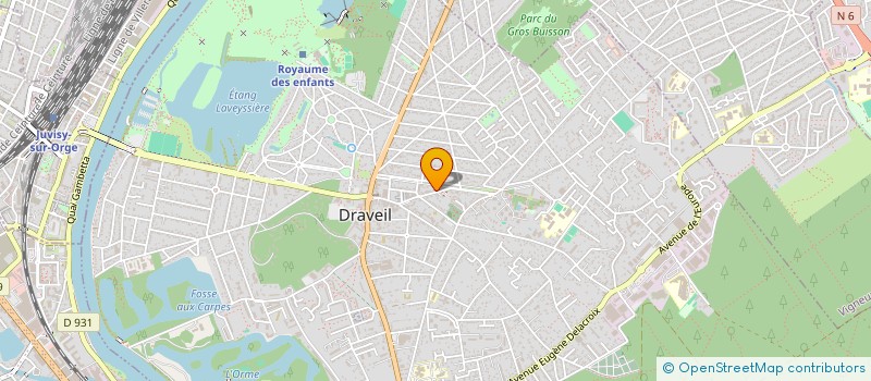 localisation de l'entreprise MADAME LAURENCE GIRAULT à BRUNOY