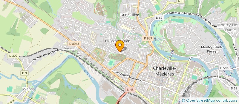 localisation de l'entreprise MADAME LAURENCE GISELE ANTO OPIGEZ à CHARLEVILLE-MEZIERES