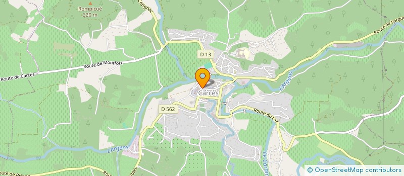 localisation de l'entreprise MADAME LAURENCE GITTON  CHANDOLAS