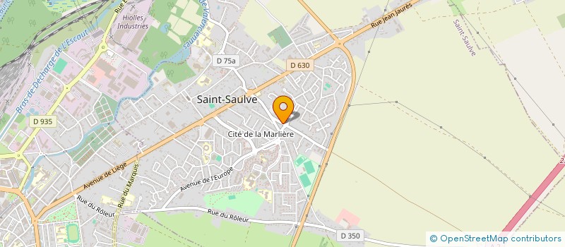 localisation de l'entreprise MADAME LAURENCE GLOSSIN  SAINT-SAULVE