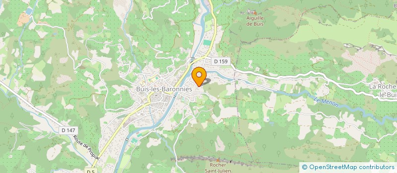 localisation de l'entreprise MADAME LAURENCE GOASDOUE  BUIS-LES-BARONNIES