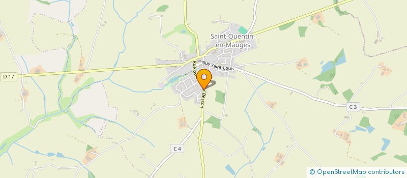 localisation de l'entreprise MADAME LAURENCE GODARD  MAUGES-SUR-LOIRE