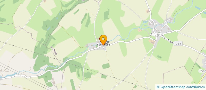 localisation de l'entreprise MADAME LAURENCE GODET  ANTHENY