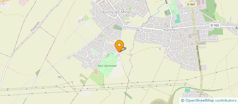 localisation de l'entreprise MADAME LAURENCE GODON  AUCHY-LES-MINES