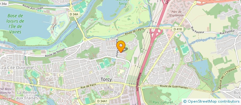 localisation de l'entreprise MADAME LAURENCE GOHIER à TORCY
