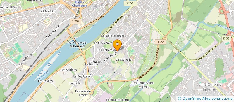 localisation de l'entreprise MADAME LAURENCE GONDOUIN  BLOIS