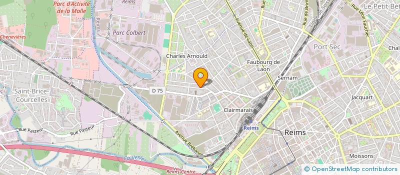 localisation de l'entreprise MADAME LAURENCE GOUILLARD  REIMS