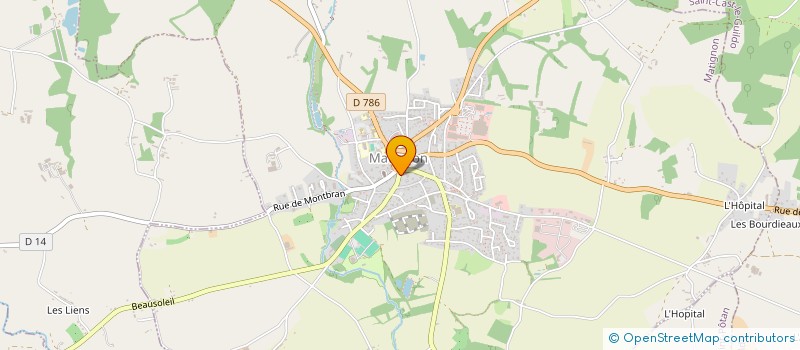 localisation de l'entreprise MADAME LAURENCE GRADIT  MATIGNON