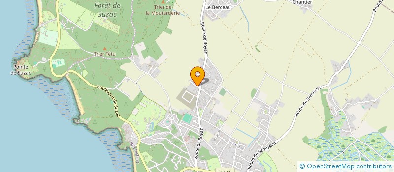 localisation de l'entreprise MADAME LAURENCE GRANJON  MESCHERS-SUR-GIRONDE