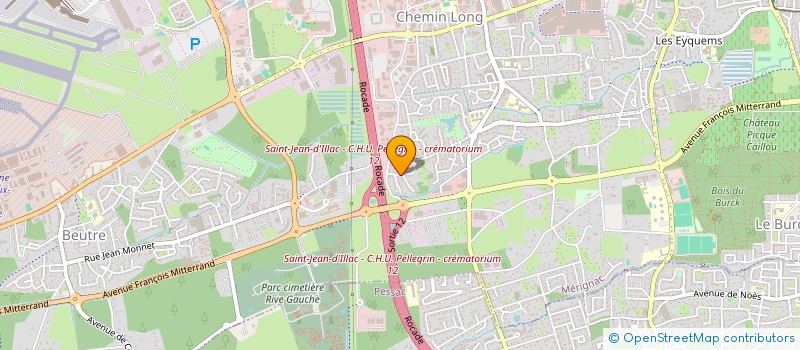 localisation de l'entreprise MADAME LAURENCE GRAVOUIL  MERIGNAC