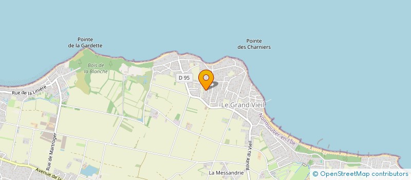 localisation de l'entreprise MADAME LAURENCE GRELIER à NOIRMOUTIER-EN-L'ILE