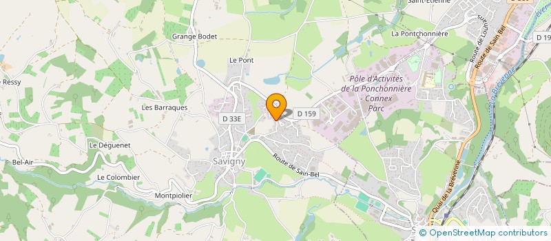 localisation de l'entreprise MADAME LAURENCE GRIMAL  SAVIGNY