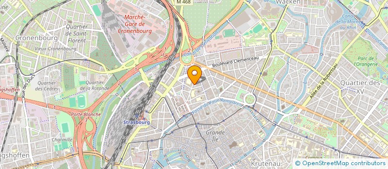 localisation de l'entreprise MADAME LAURENCE GRIT  STRASBOURG