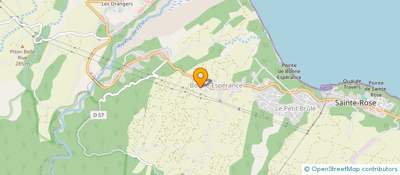 localisation de l'entreprise MADAME LAURENCE GRONDIN  SAINTE-ROSE