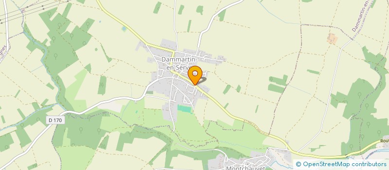 localisation de l'entreprise MADAME LAURENCE GROSSI  DAMMARTIN-EN-SERVE