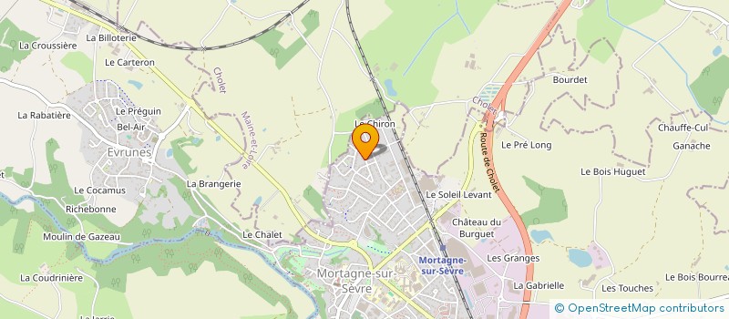 localisation de l'entreprise MADAME LAURENCE GUEDON  MORTAGNE-SUR-SEVRE