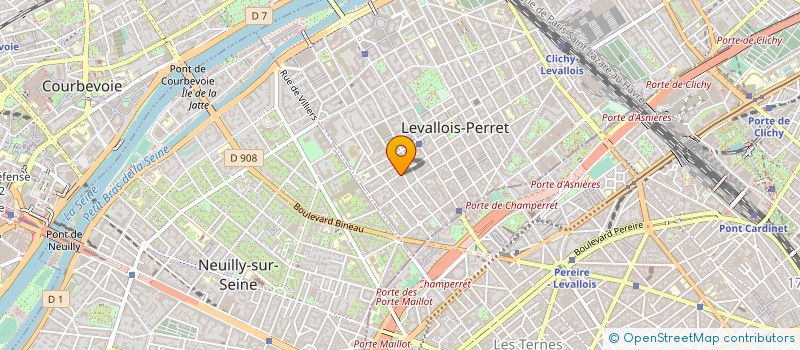 localisation de l'entreprise MADAME LAURENCE GUENOUN à LEVALLOIS-PERRET