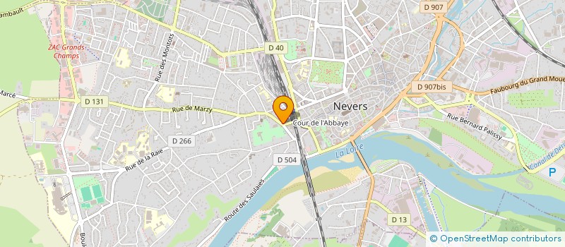 localisation de l'entreprise MADAME LAURENCE GUEUDRY à NEVERS