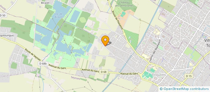 localisation de l'entreprise MADAME LAURENCE GUGENHEIM  FROUZINS