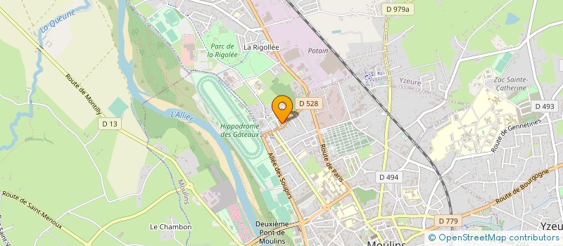 localisation de l'entreprise MADAME LAURENCE GUILLEMET  BOURBON-LANCY