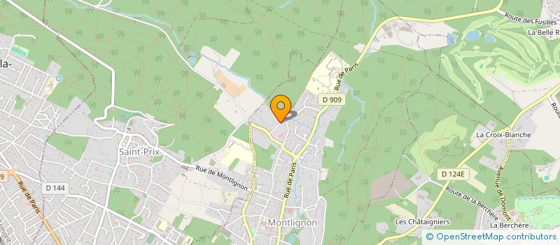 localisation de l'entreprise MADAME LAURENCE GUILLET  MONTLIGNON