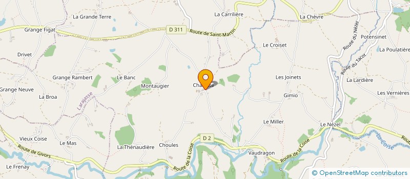 localisation de l'entreprise MADAME LAURENCE GUILLON à LARAJASSE