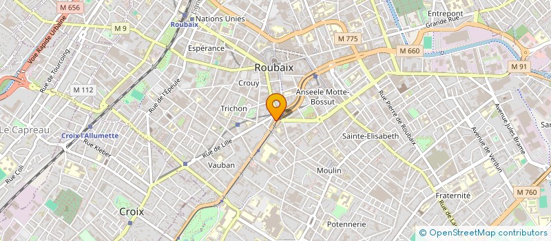 localisation de l'entreprise MADAME LAURENCE GUILLON à MARCQ-EN-BARŒUL