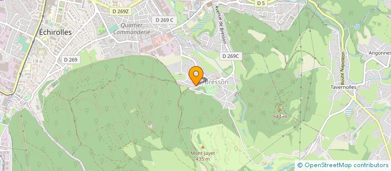 localisation de l'entreprise MADAME LAURENCE GUILLOUD  BRESSON