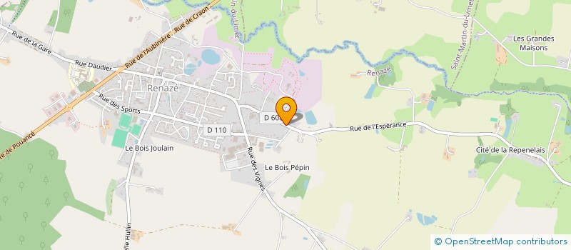 localisation de l'entreprise MADAME LAURENCE GUISGAND  RENAZE