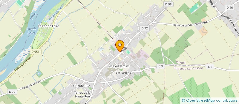 localisation de l'entreprise MADAME LAURENCE GUY  VINEUIL