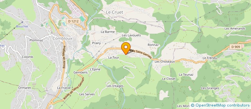 localisation de l'entreprise MADAME LAURENCE HAMEZ  COMBLOUX