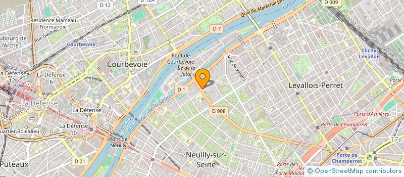 localisation de l'entreprise MADAME LAURENCE HANNOUN à NEUILLY-SUR-SEINE
